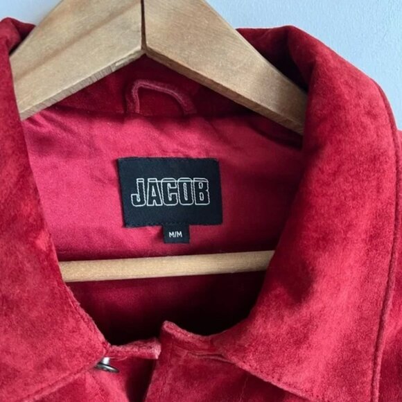 Vintage Jacob Suede Cropped Jacket Size M - Picture 4 of 12